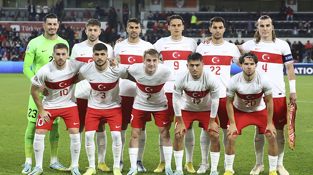 Türkiye'nin Lüksemburg maçındaki 11'i