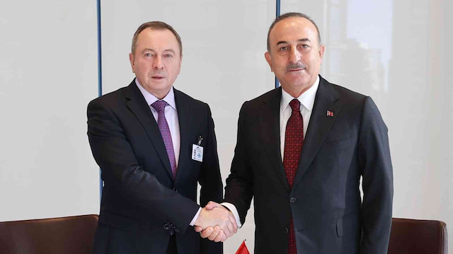 Dışişleri Bakanı Çavuşoğlu ve BM 77. Genel Kurulu Başkanı Körösi