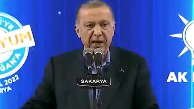Cumhurbaşkanı Erdoğan yeni kampanyayı duyurdu: İlk oyum Erdoğan'a ilk oyum AK Parti'ye