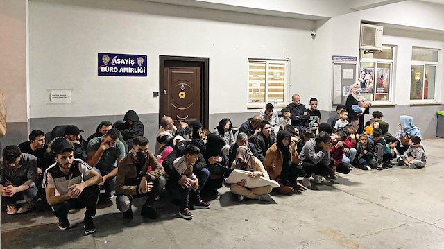 Apart ve otellerde 85 kaçak göçmen yakalandı.