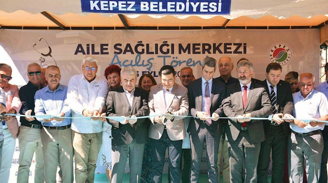 Kepez'de 15. Aile Sağlığı Merkezi törenle açıldı.