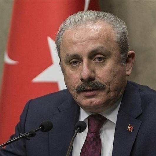 رئيس البرلمان التركي يصل المجر