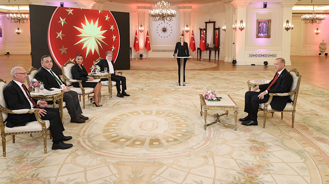 Cumhurbaşkanı Erdoğan ortak yayında açıklama yaptı.