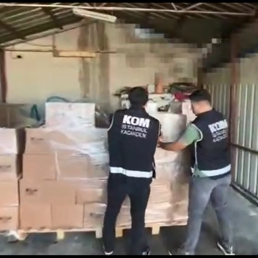 İstanbul’da sahte içki ve kaçak sigara operasyonu