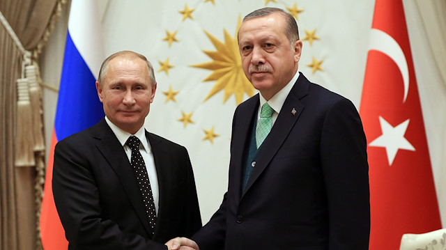 Cumhurbaşkanı Erdoğan Putin ile telefonda görüştü.