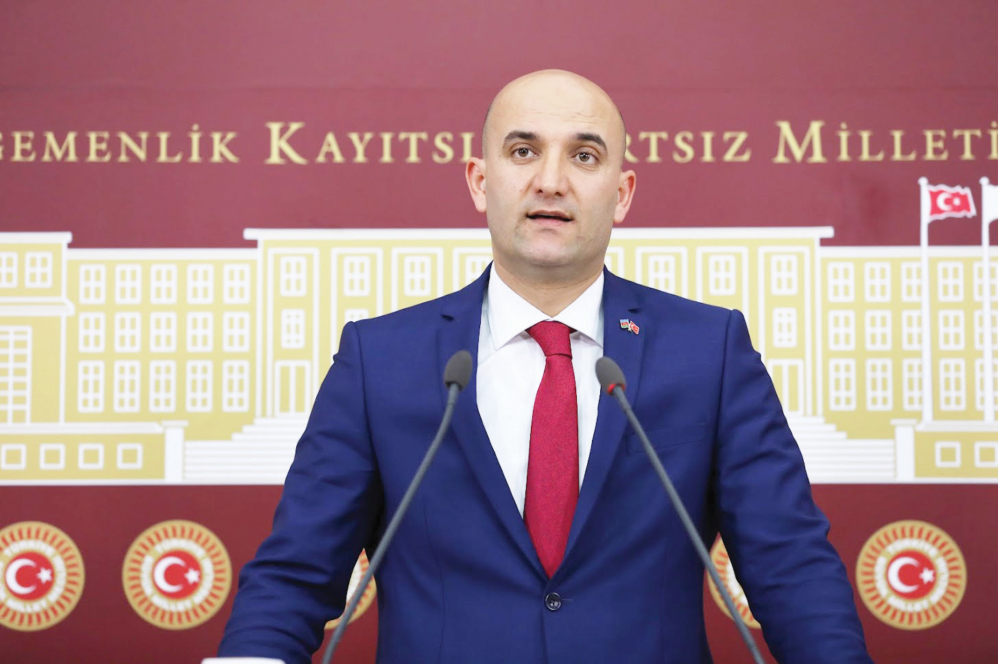 MHP Mersin Milletvekili Olcay Kılavuz.