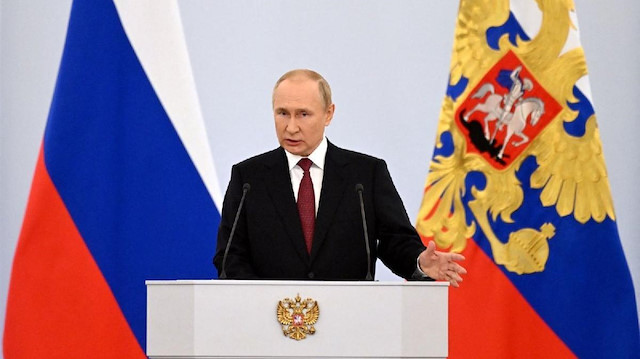 Putin Ukrayna'daki 4 bölgenin ilhakını açıkladı