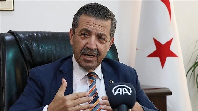 Kuzey Kıbrıs Türk Cumhuriyeti (KKTC) Dışişleri Bakanı Tahsin Ertuğruloğlu açıklama yaptı.