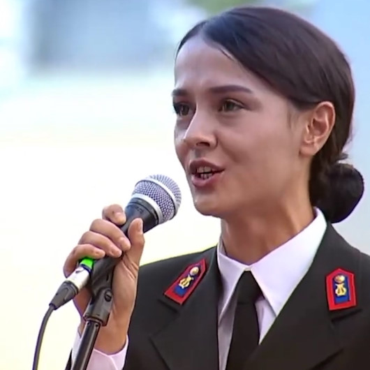 Kadın astsubaydan muhteşem Kerkük zindanı performansı