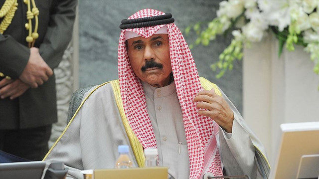 Kuveyt'te Başbakan Şeyh Ahmed Nawaf el-Sabah