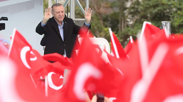 Cumhurbaşkanı Recep Tayyip Erdoğan.