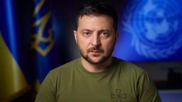 Ukrayna lideri Zelenski.