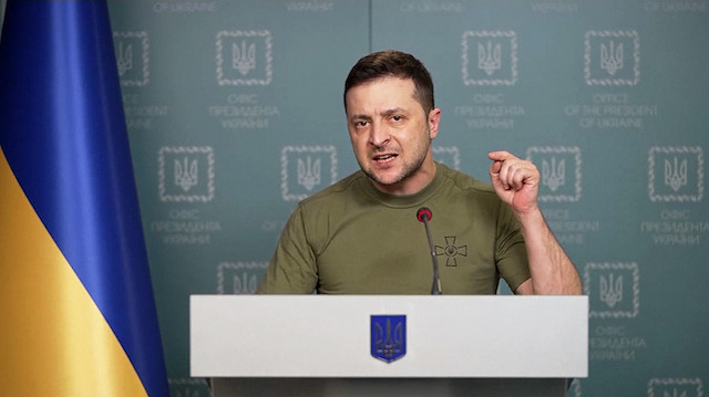 Zelenskiy: Rusya'nın Ukrayna üzerindeki ilhak kararı geçersizdir