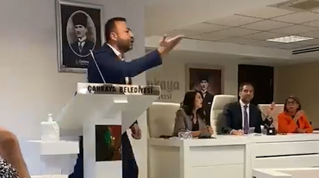 Çankaya Belediyesi’nde CHP’li meclis üyeleri AK Partili ismi konuşturmadı