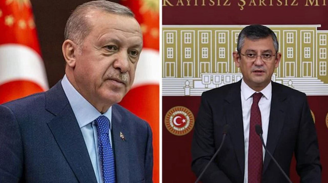 Cumhurbaşkanı Recep Tayyip Erdoğan-CHP Grup Başkanvekili Özgür Özel