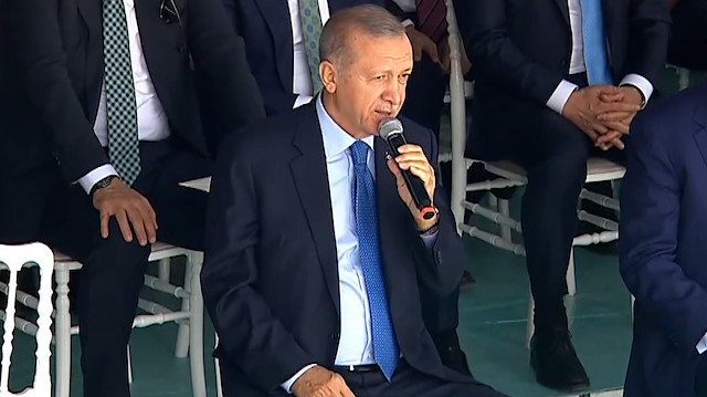 Cumhurbaşkanı Erdoğan 'Sakarya Türküsü' şiirini okudu