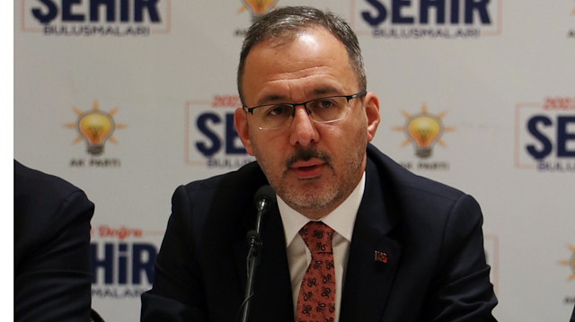 Gençlik ve Spor Bakanı Mehmet Muharrem Kasapoğlu.