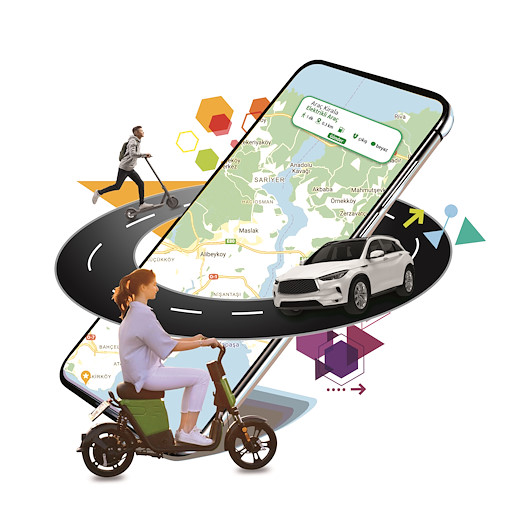 Ulaşmak isteyen mobiliteye tıkladı: Scooter'dan sonra motor ve arabayı dijitalde kirala