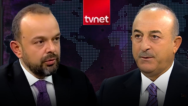 Serhat İbrahimoğlu ve Dışişleri Bakanı Mevlüt Çavuşoğlu
