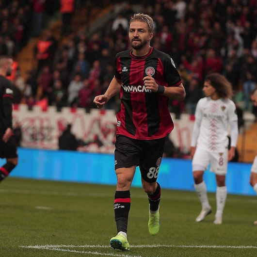 Karagümrük-Hatayspor maçının ilk yarısına Caner Erkin damga vurdu
