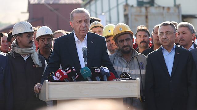 Cumhurbaşkanı Erdoğan Bartın'daki acıyı paylaşan devletlere şükranlarını sundu.
