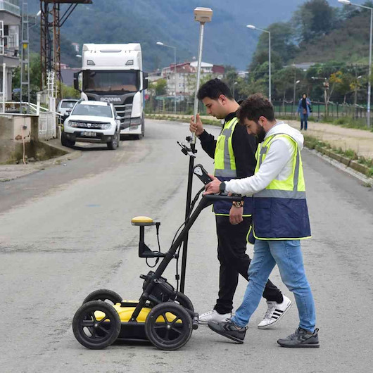 Giresun'da şehir altyapısının röntgeni çekiliyor