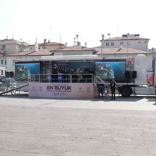 "İlk Evim İlk İş Yerim" tanıtım tırı Yozgat’ta vatandaşlarla buluştu
