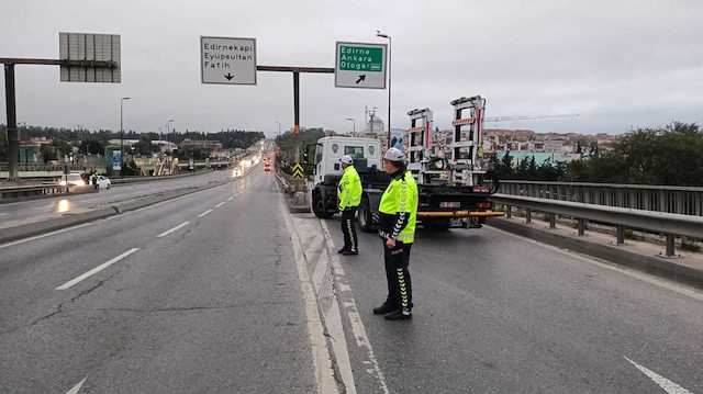 Vatan Caddesi trafiğe kapatıldı