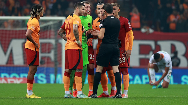Ali Palabıyık, Galatasaray-Alanyaspor maçına damga vurdu.