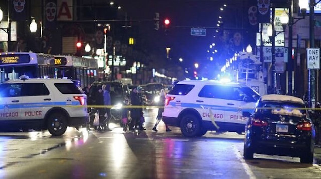 Şikago'da silahlı saldırı.
