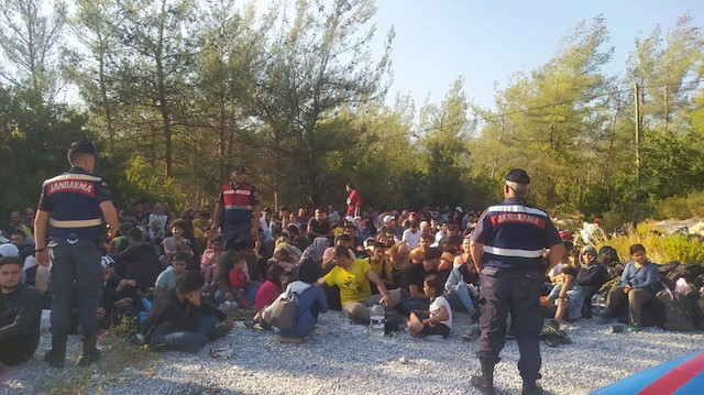 Muğla'da 276 düzensiz göçmen yakalandı