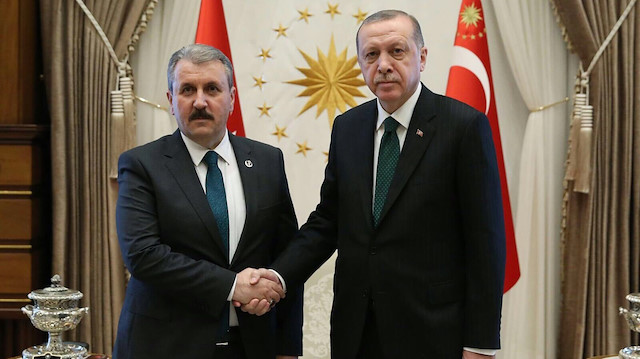 Musfafa Destici - Cumhurbaşkanı Erdoğan (Arşiv)