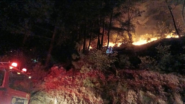 Osmaniye’deki orman yangını kontrol altına alındı