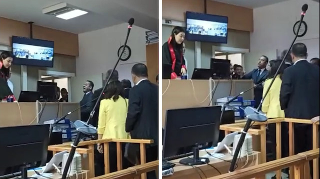 Hakimin üzerine yürüyen CHP'liler ağır hakaretler yağdırdı.