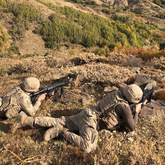 Muş Şenyayla'da 'Eren Abluka Sonbahar-Kış-6 Şehit Jandarma Üsteğmen İsmail Moray Operasyonu' başlatıldı