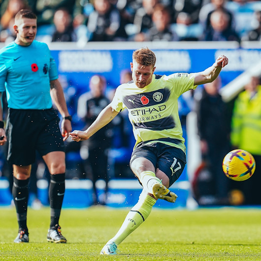De Bruyne'ün şık golü galibiyeti getirdi