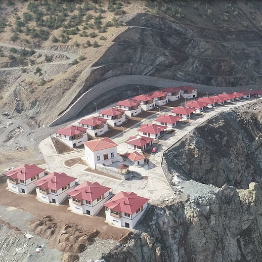 Su altında kalacak Yusufeli'de yeni ‘villa köy’lere göç