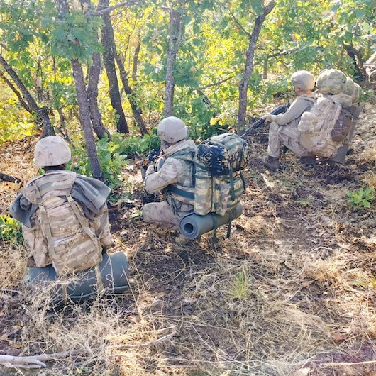 Bingöl'de 'Eren Abluka Sonbahar-Kış-7 Şehit Güvenlik Korucusu Ali Kalan Operasyonu' başlatıldı