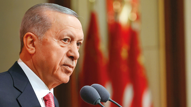 Cumhurbaşkanı Erdoğan, İlçe Müftüleri İstişare Toplantısı’nda konuştu.