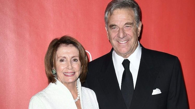 ABD Temsilciler Meclisi Başkanı Nancy Pelosi ve eşi Paul Pelosi.