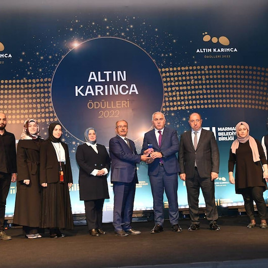 Fatih Belediyesi iki projesiyle Altın Karınca Ödülüne layık görüldü