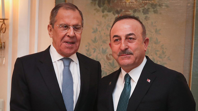 Dışişleri Bakanı Mevlüt Çavuşoğlu ile Rusya Dışişleri Bakanı Sergey Lavrov. (Arşiv)