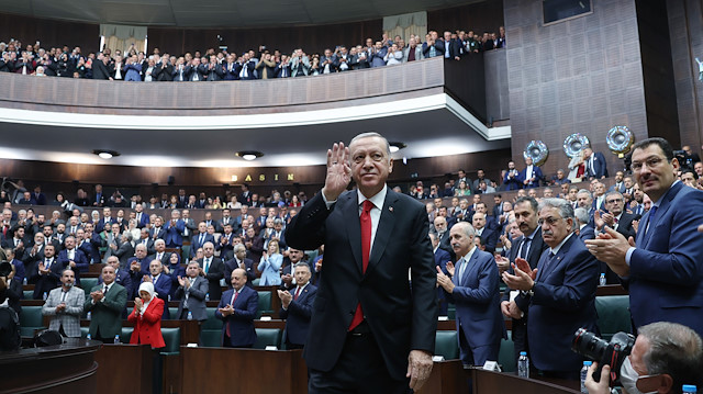 Cumhurbaşkanı Recep Tayyip Erdoğan TBMM Grup Toplantısı'nda tahıl krizinin aşıldığını duyurdu.