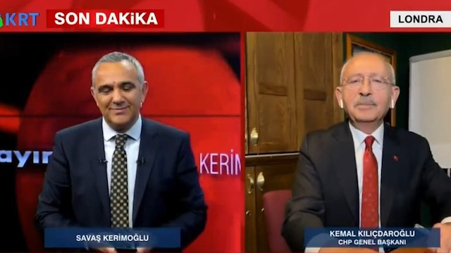 KRT TV Kılıçdaroğlu'nun yanıt vermediği bölümü yayından kaldırdı