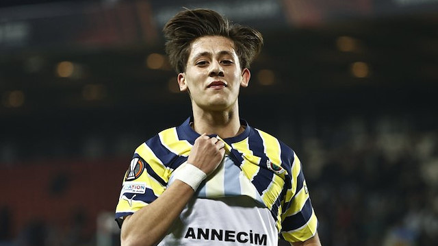 Arda Güler'in gol sevinci.