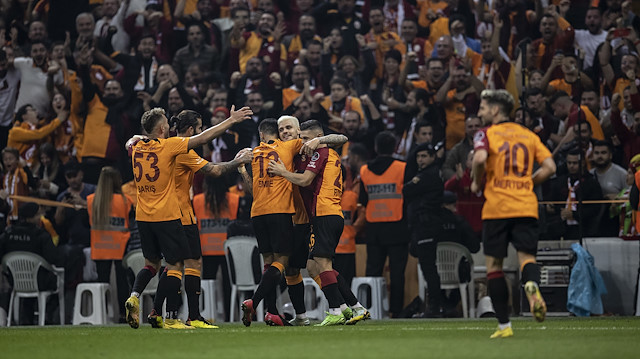Galatasaraylı futbolcuların gol sevinçleri