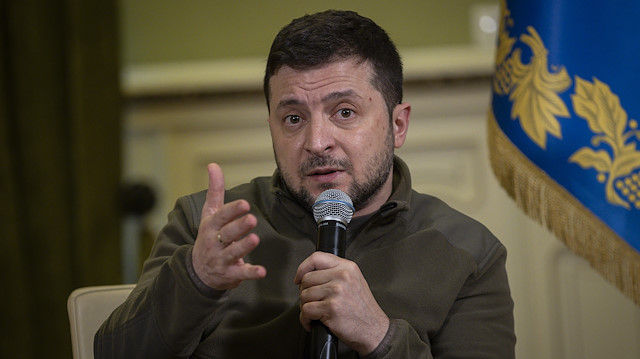 Ukrayna Devlet Başkanı Volodimir Zelenskiy,
