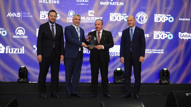 MÜSİAD EXPO Ticaret Fuarında Albayrak Medya'ya ödül.