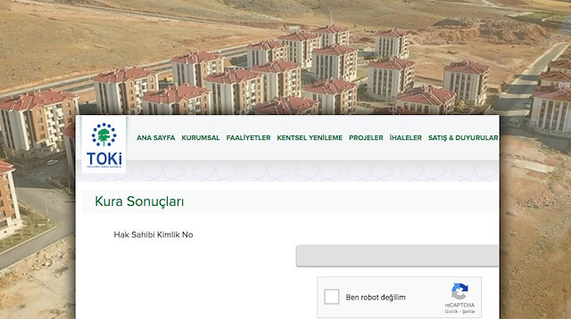 TOKİ Ardahan kura sonuçları isim listesi e devlet sorgulama ekranı