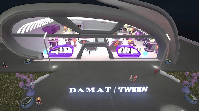 Damat Tween, GoArt'ın meta evreninde ilk meta mağazayı açan moda markası oldu.